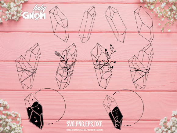 Crystals Bundle: A Practical Graphics & Crafts Review for Sellers