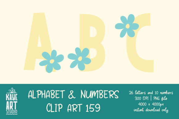 Floral Alphabet Sublimation 159: Graphics for Editorial Design