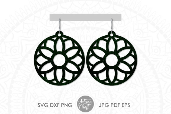Mandala Earrings Laser Cutting: A Publisher's Review